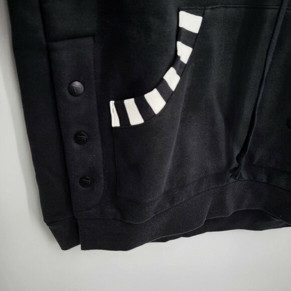 Kingdom Qore Pullover Hoodie Women's Size Large Oversized Team Black NWT - Picture 6 of 12